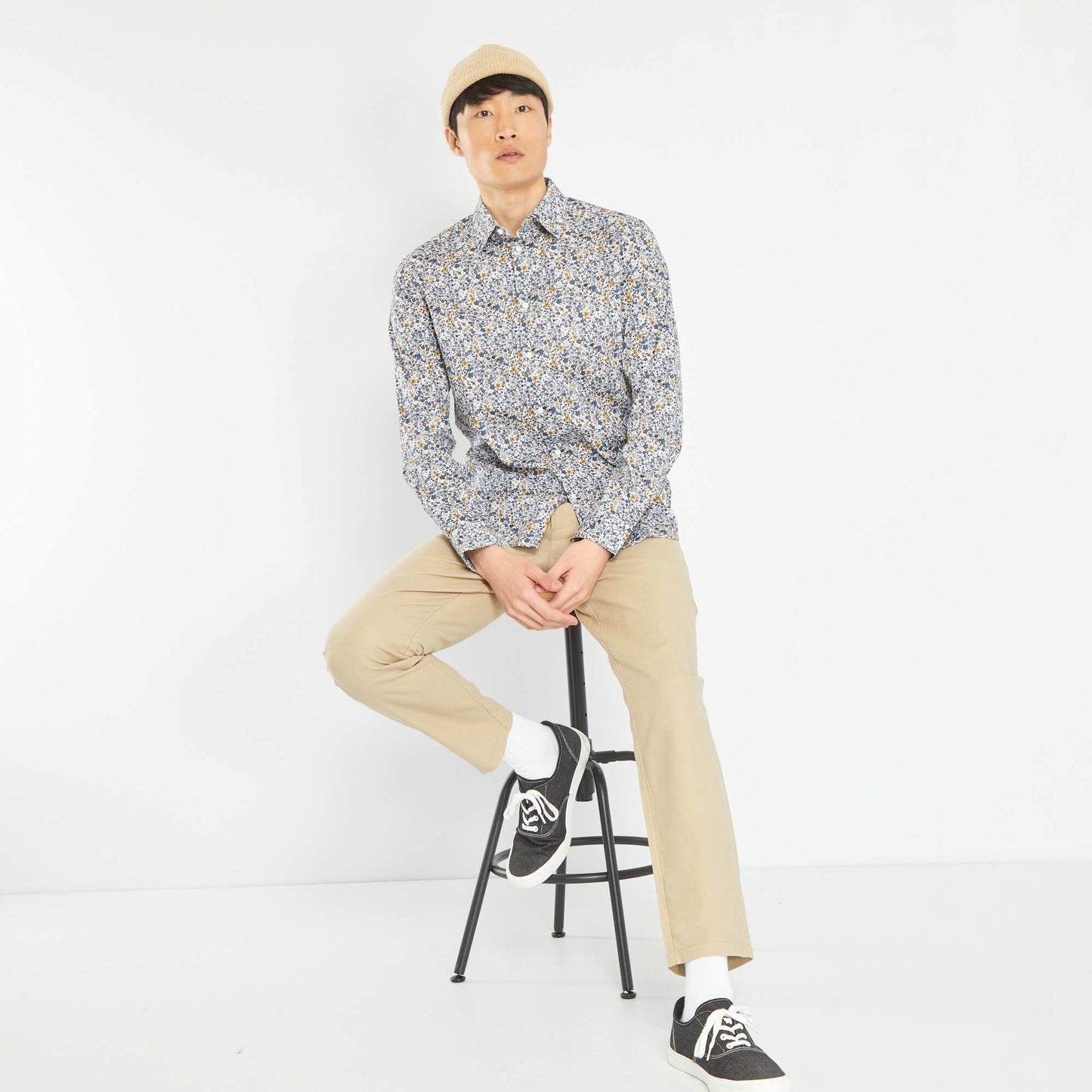 Printed shirt WHITE
