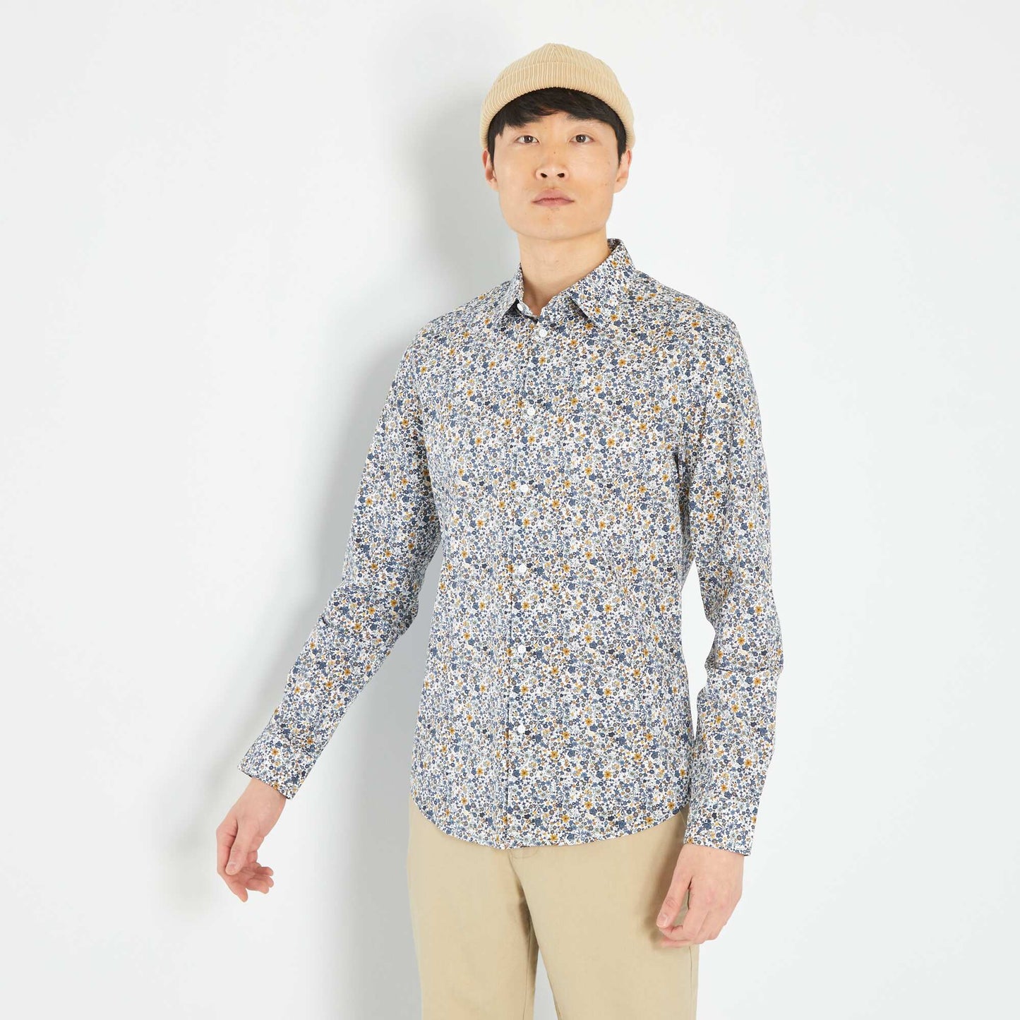 Printed shirt WHITE