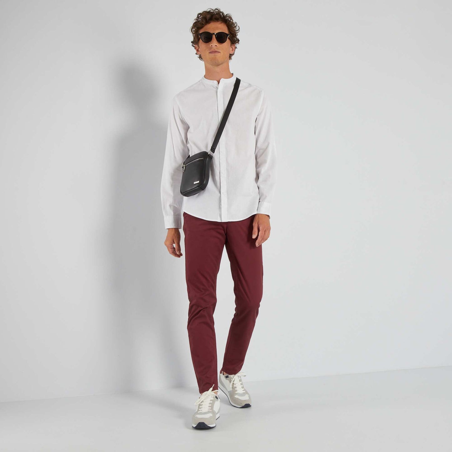 Plain lightweight shirt White
