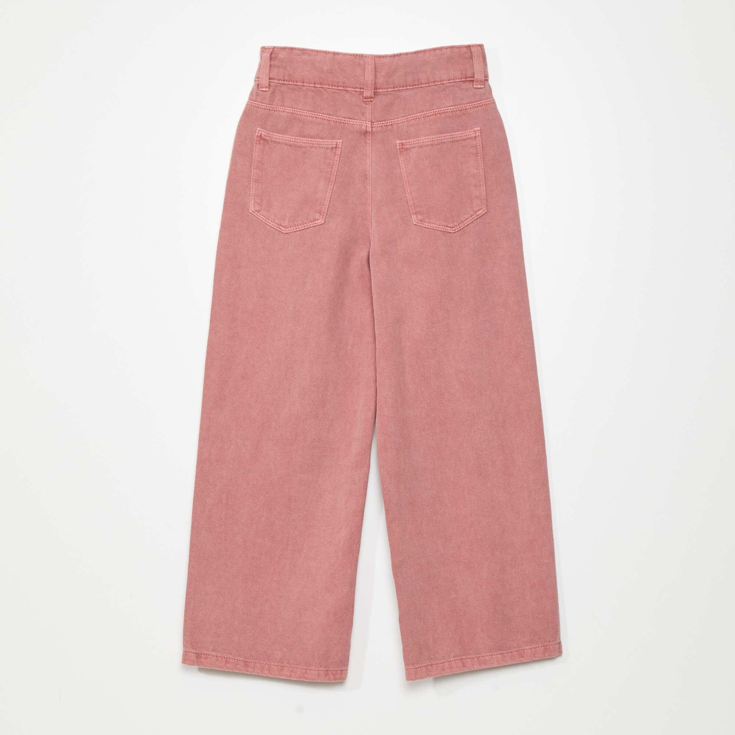 Wide-leg 5-pocket jeans PINK