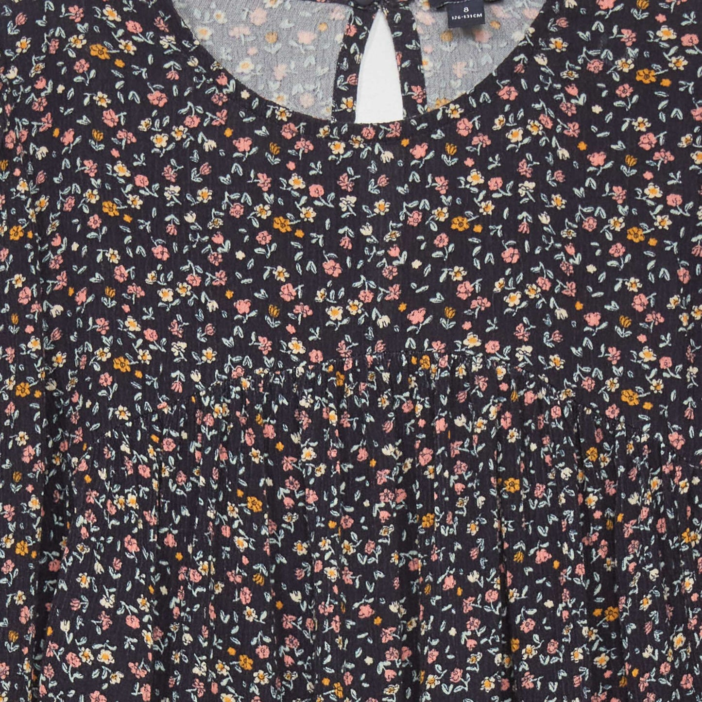 Floral print blouse W_NAVYFLOW
