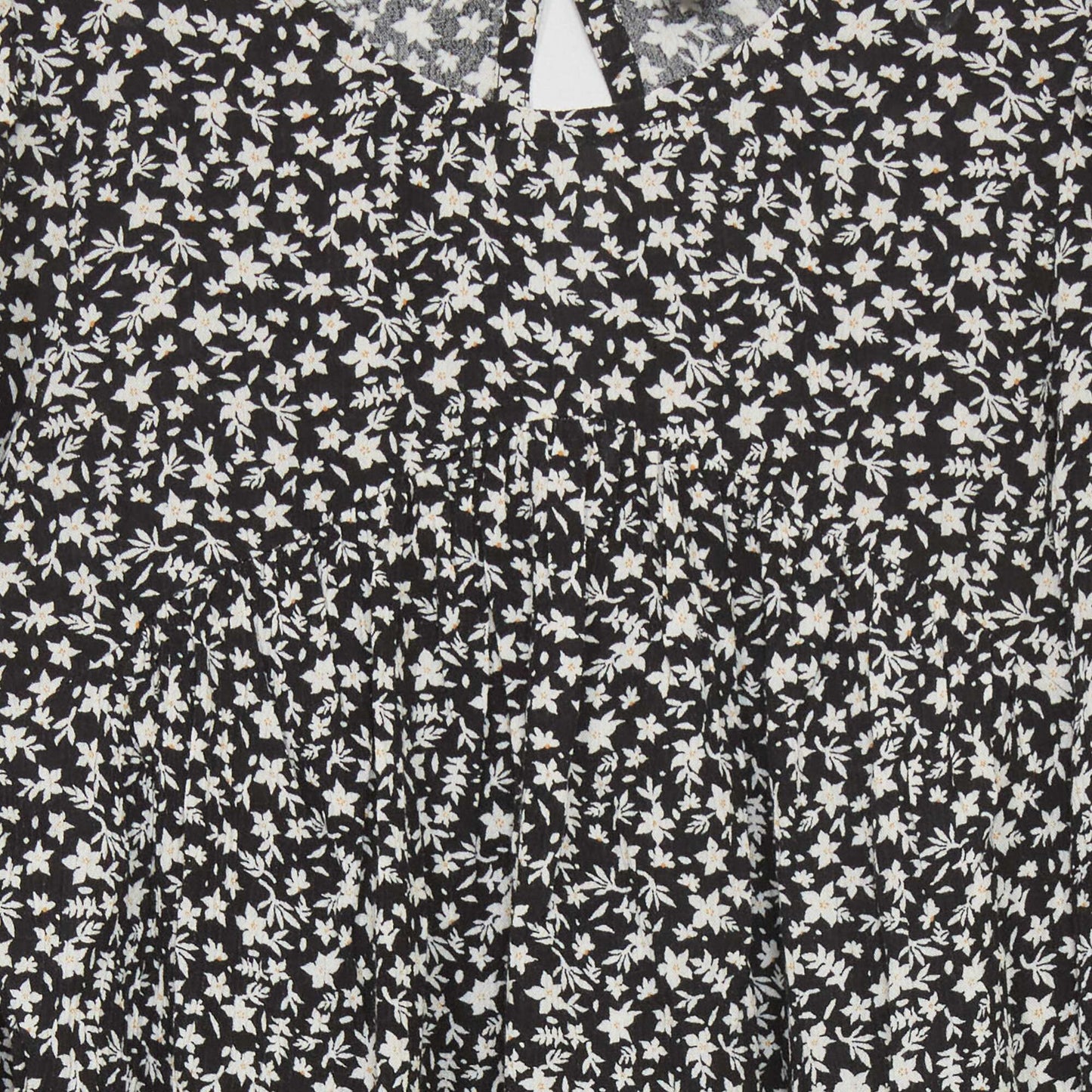 Floral print blouse BLACK_FLO