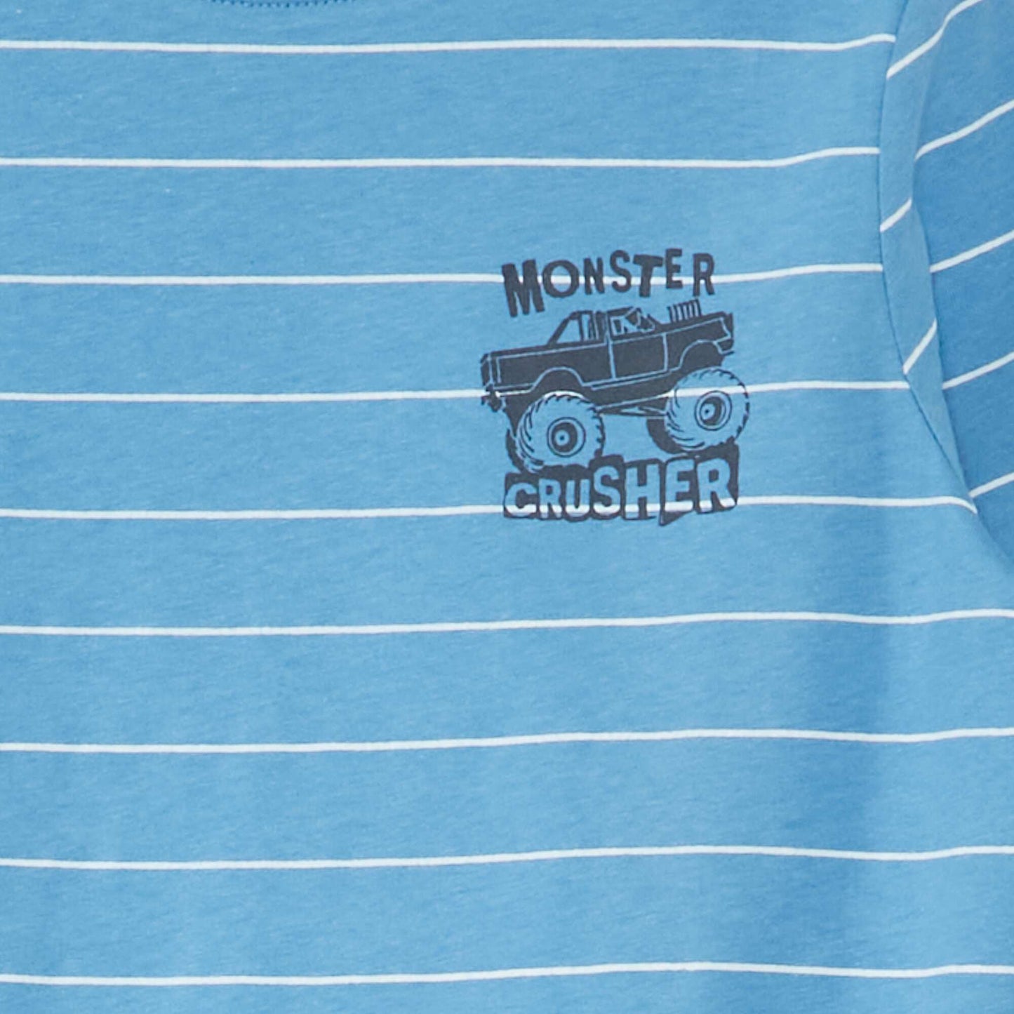 Long-sleeved jersey T-shirt BLUE