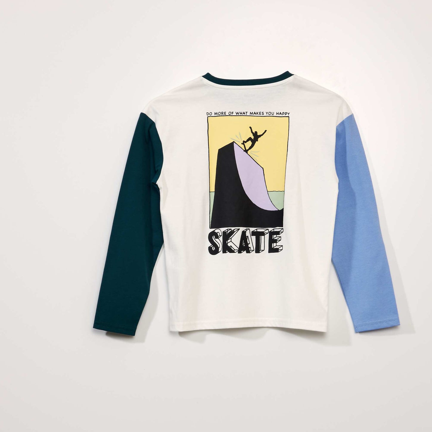 Long-sleeved 'skate' T-shirt READY_SKAT
