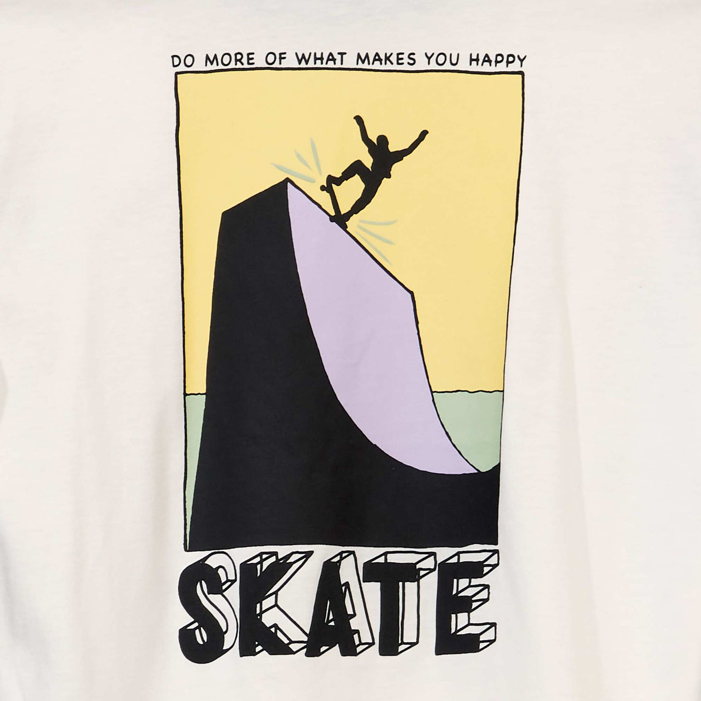 Long-sleeved 'skate' T-shirt READY_SKAT