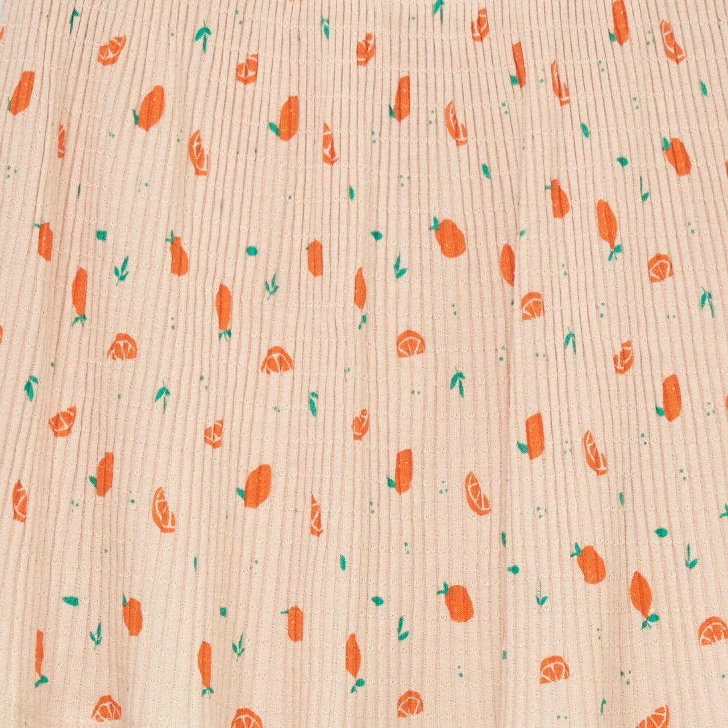 تنورة محبوكة مطبوعة بنقاط من AO APRICOT