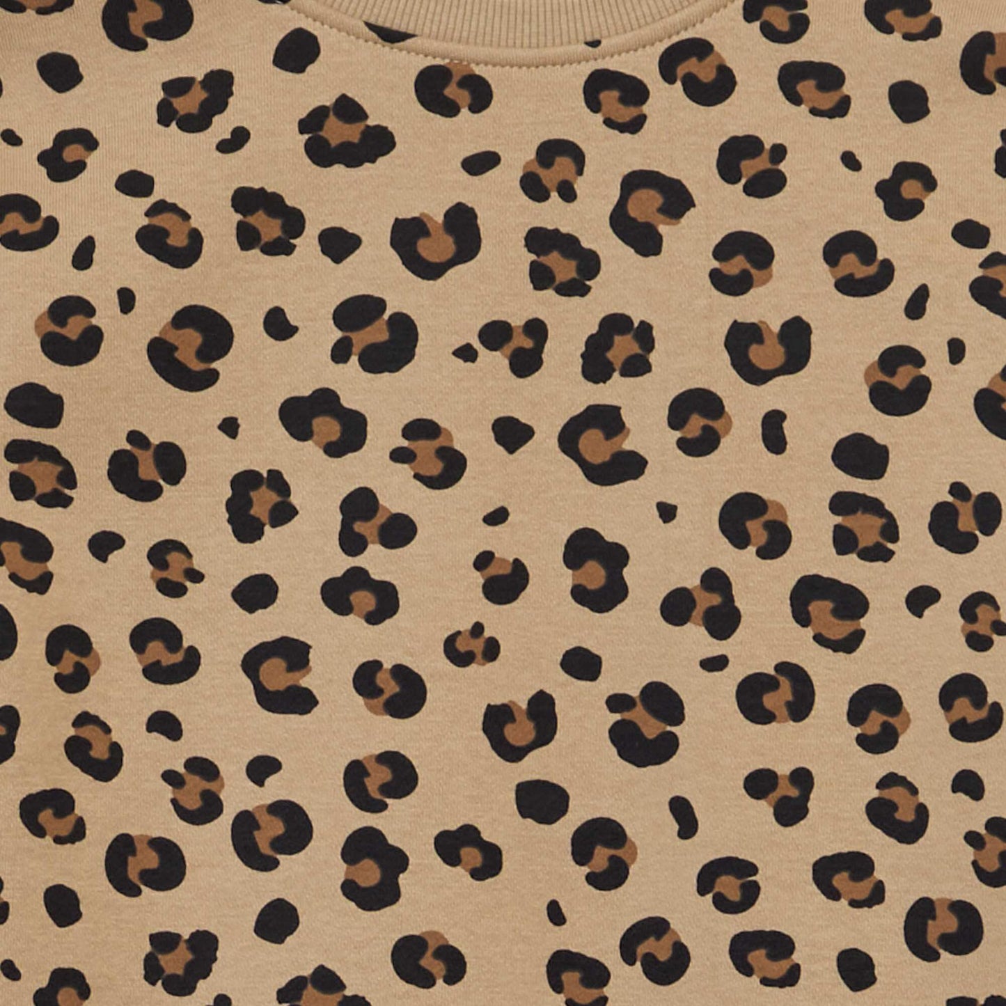 Fancy printed sweatshirt BEIGE