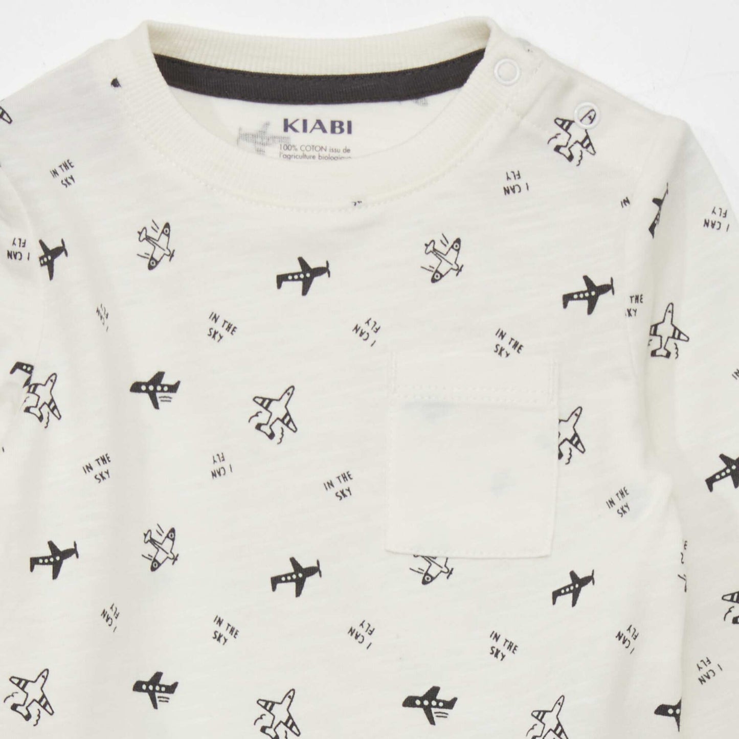 T-shirt with design WHITE