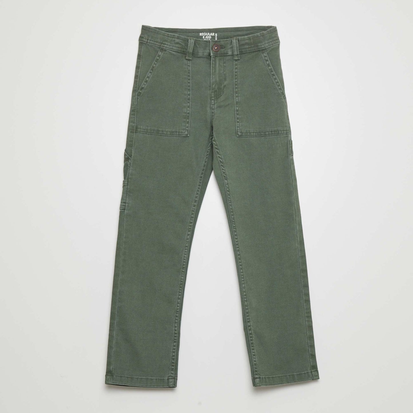 Regular-fit carpenter trousers KHAKI