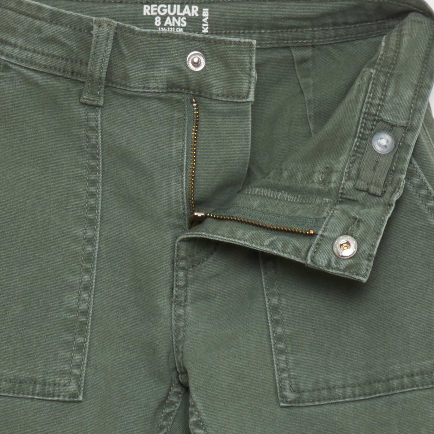 Regular-fit carpenter trousers KHAKI
