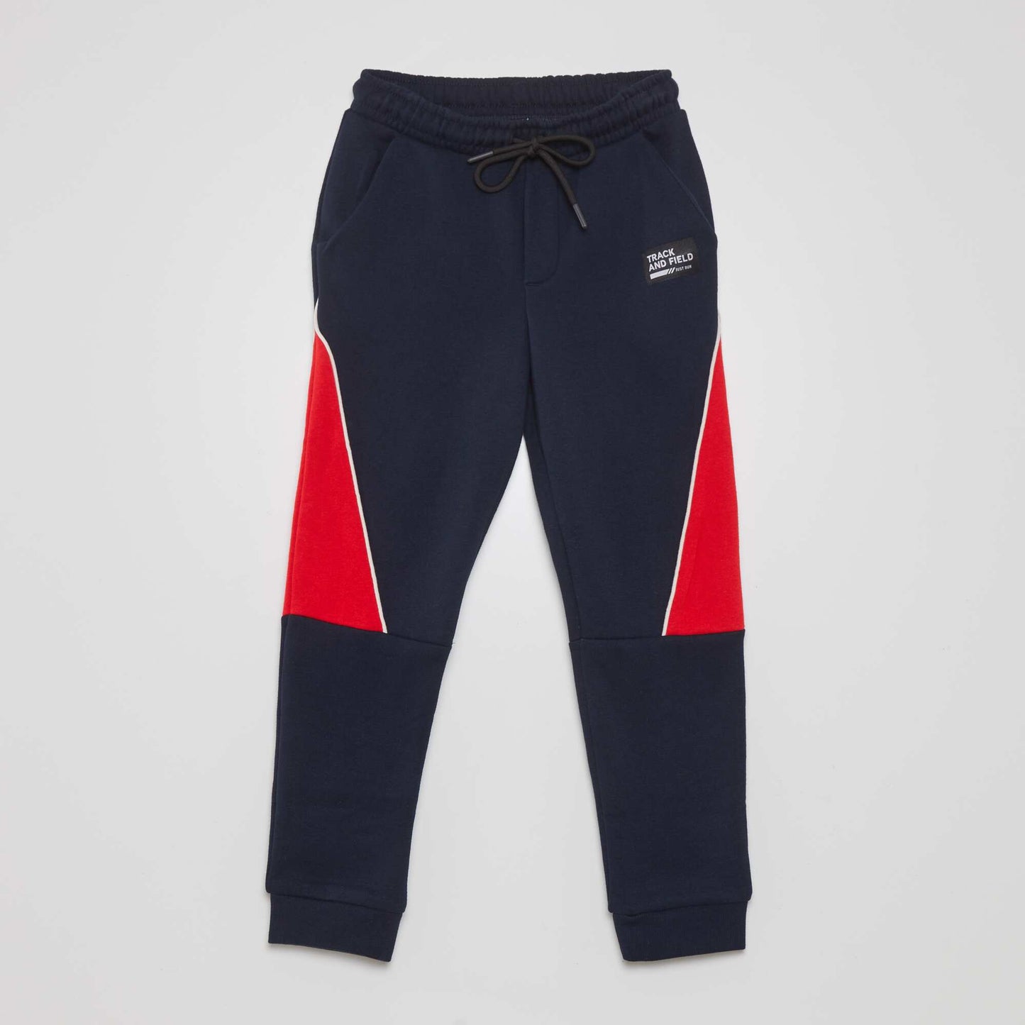Two-tone joggers BLUE