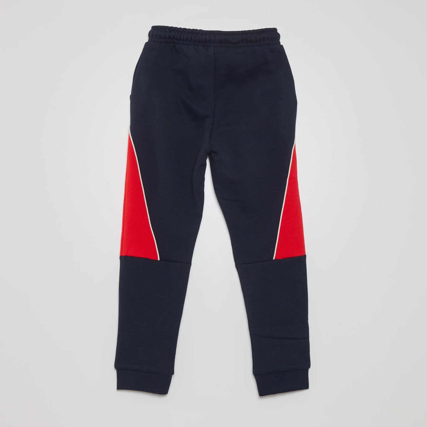 Two-tone joggers BLUE