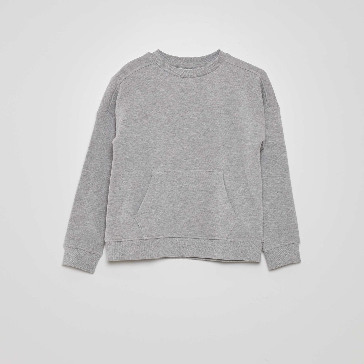 Lightweight sweatshirt fabric sweater GREY