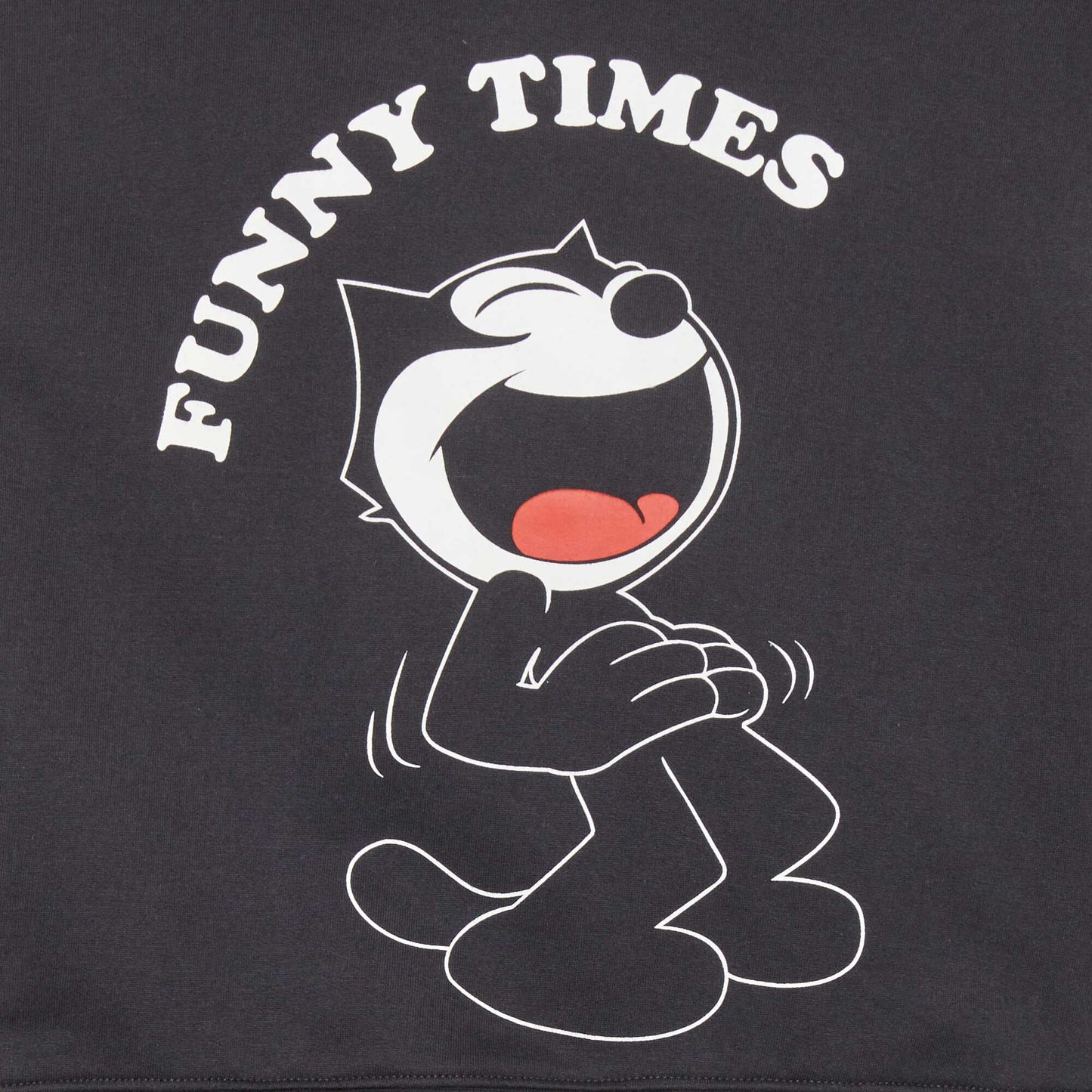 'Felix the cat' hoodie BLACK