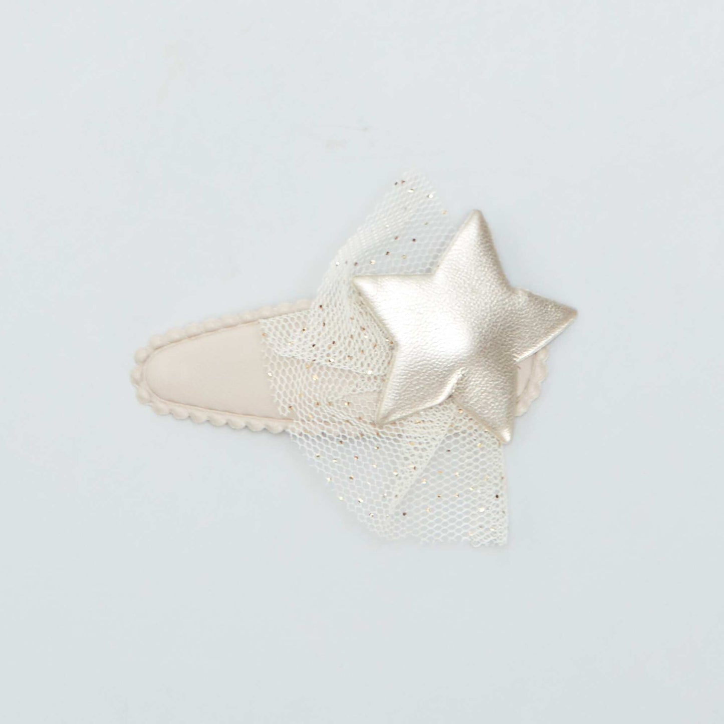 2 hair slides WHITE