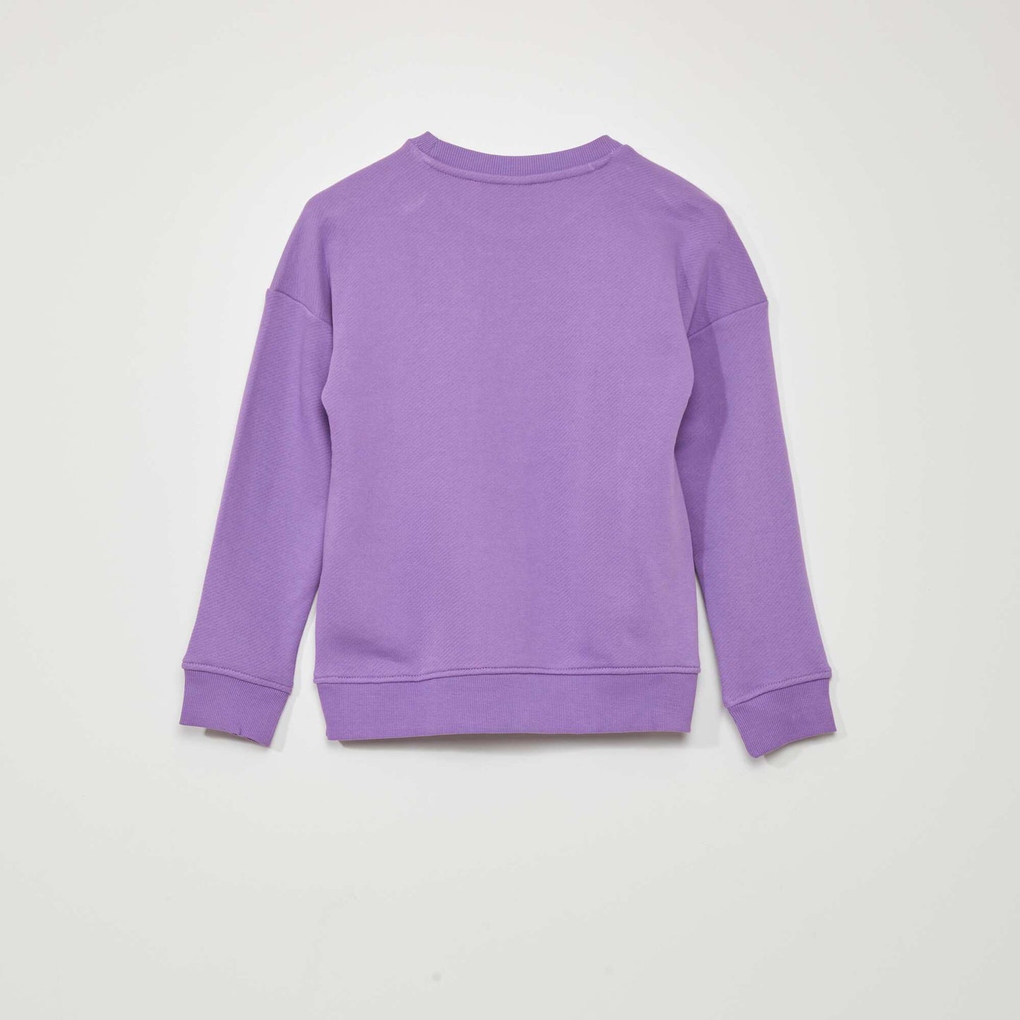 Loose-fit sweatshirt with kangaroo pocket PURPLE