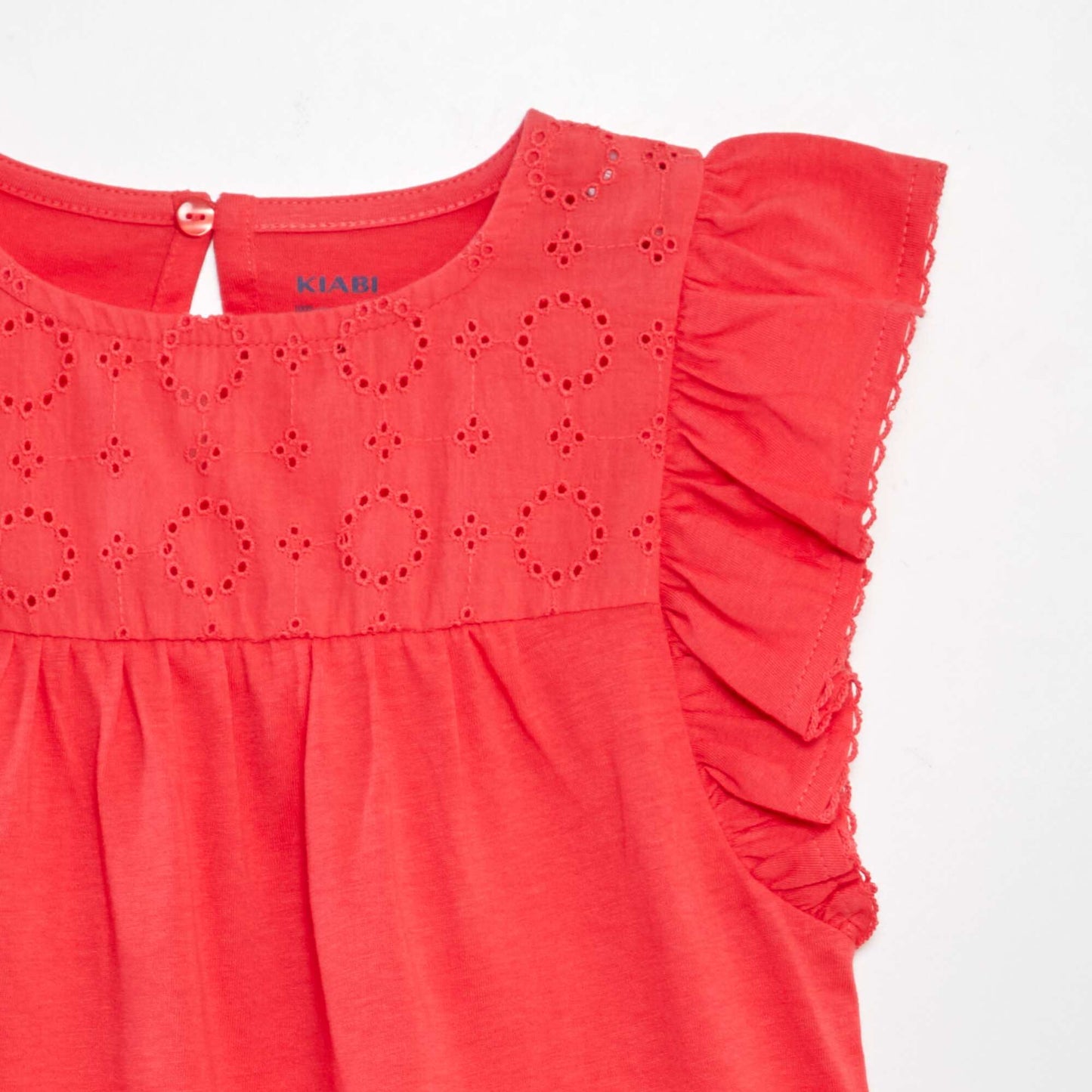 Embroidered T-shirt PINK