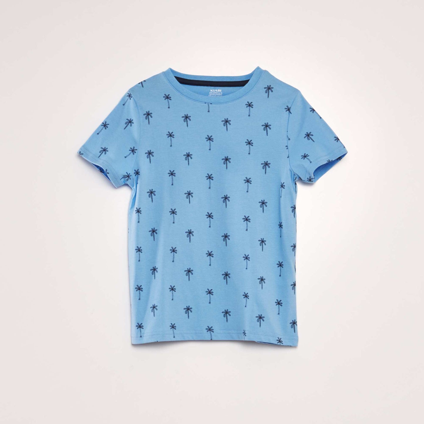 Printed T-shirt BLUE