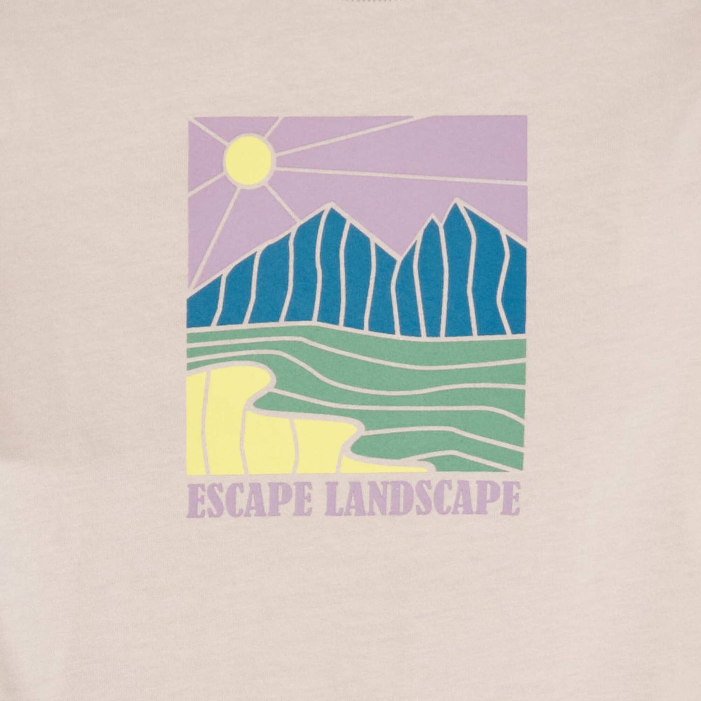 Printed T-shirt BEIGE