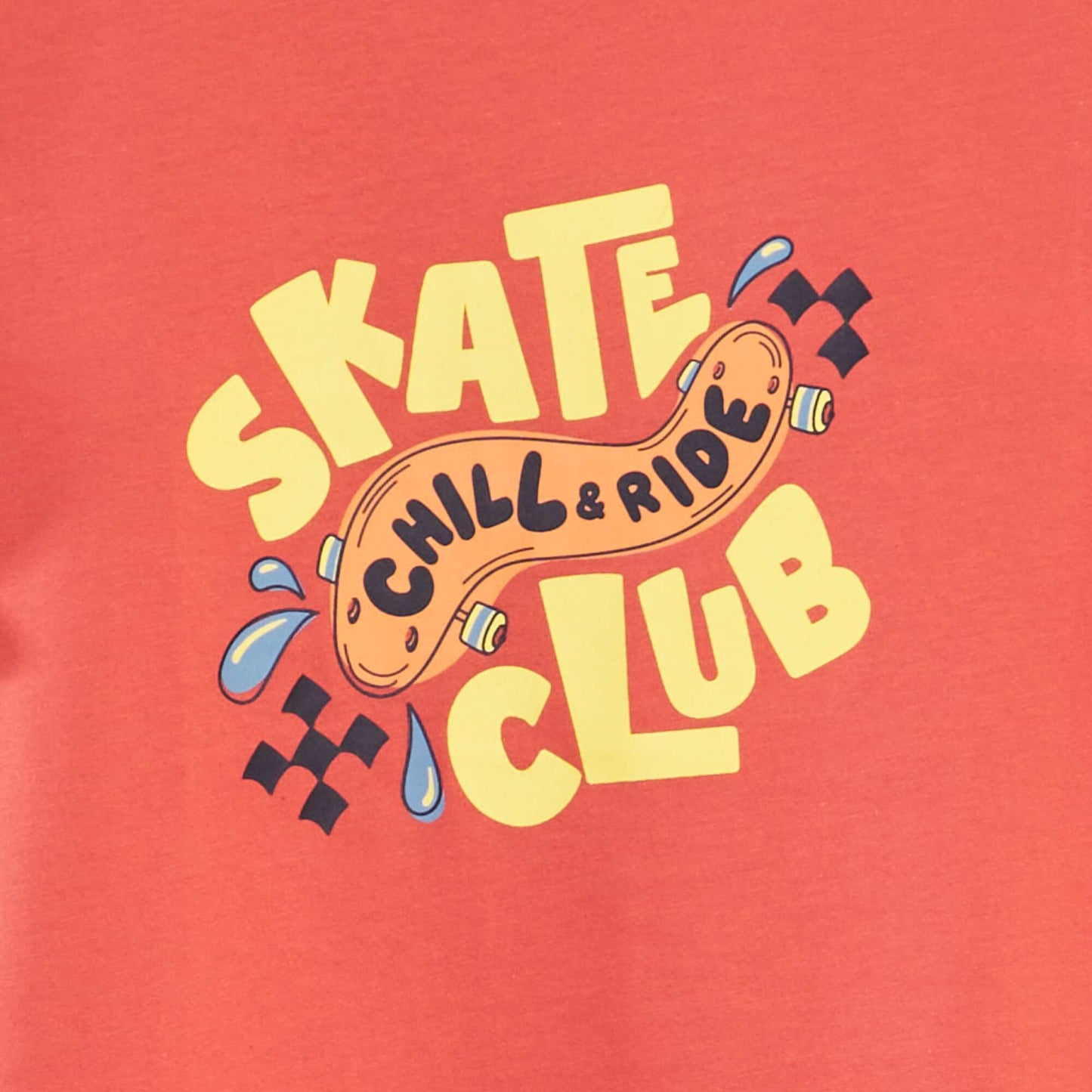 Printed T-shirt RED