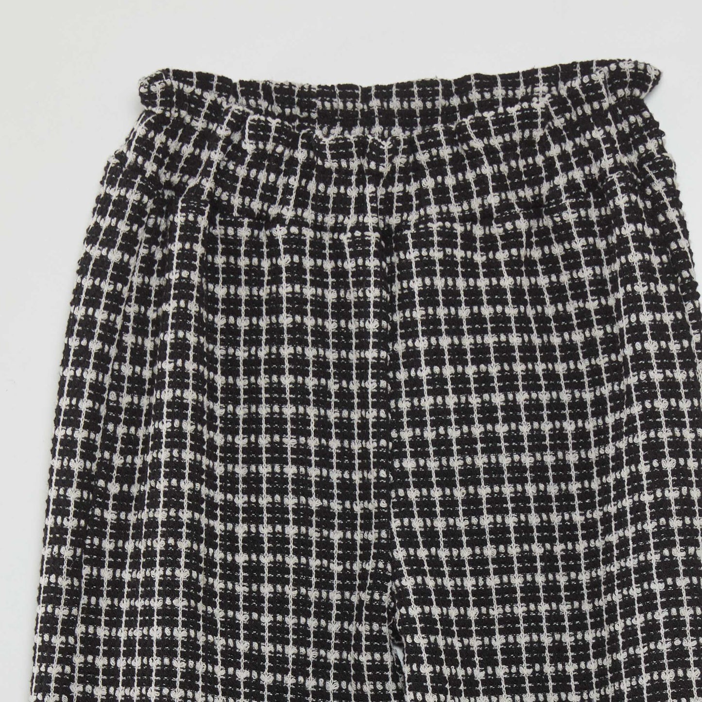 Tweed trousers BLACK