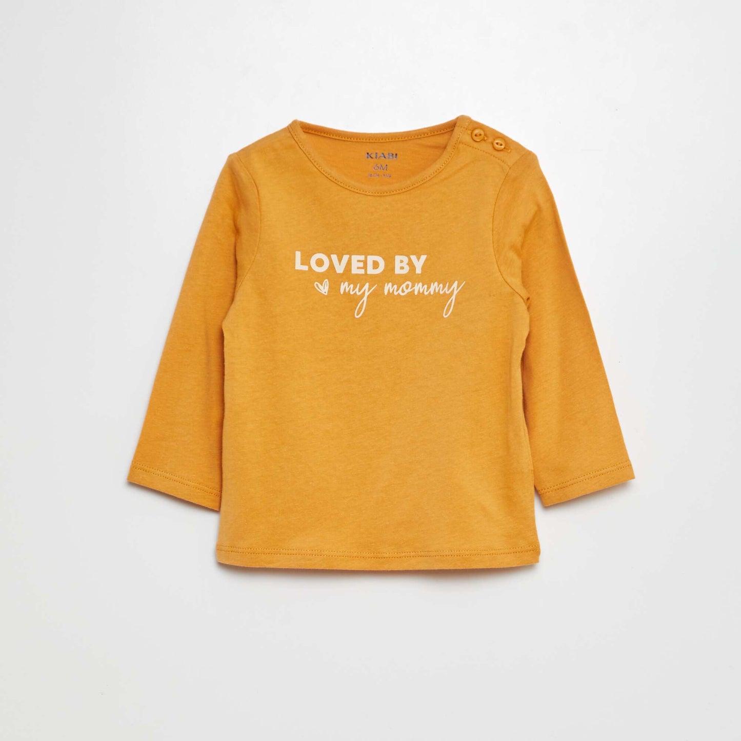 Slogan T-shirt YELLOW