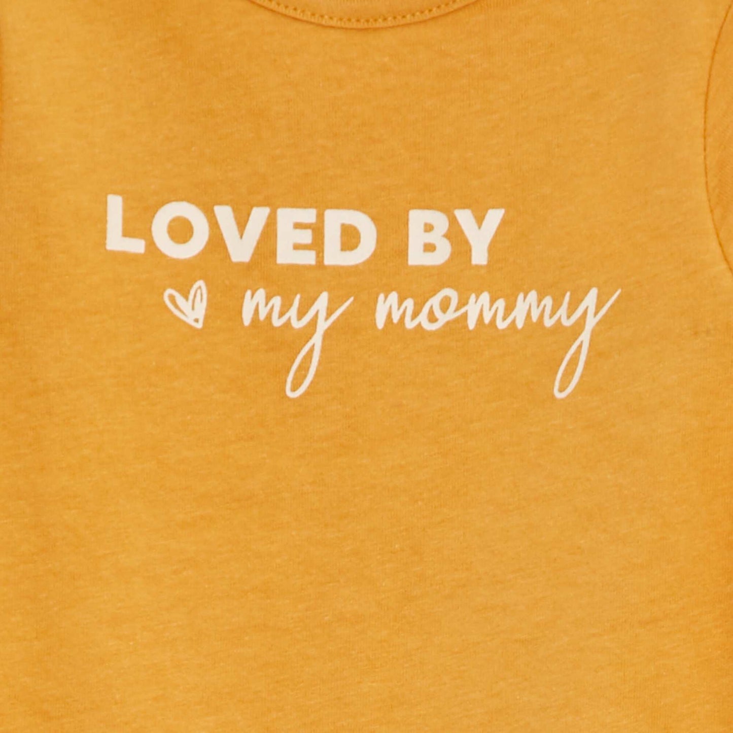 Slogan T-shirt YELLOW