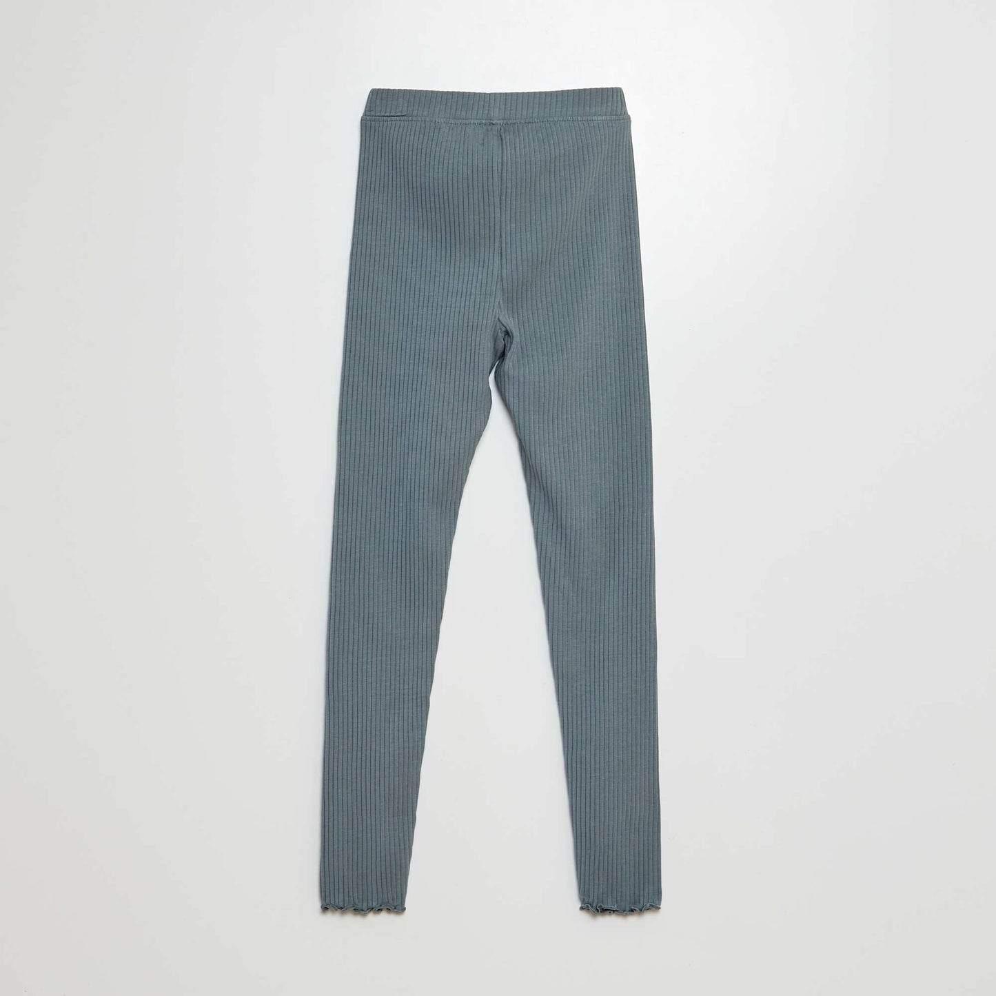 Ribbed leggings BLUE