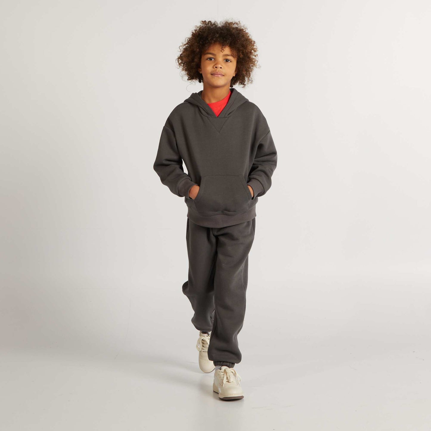 Plain hoodie GREY