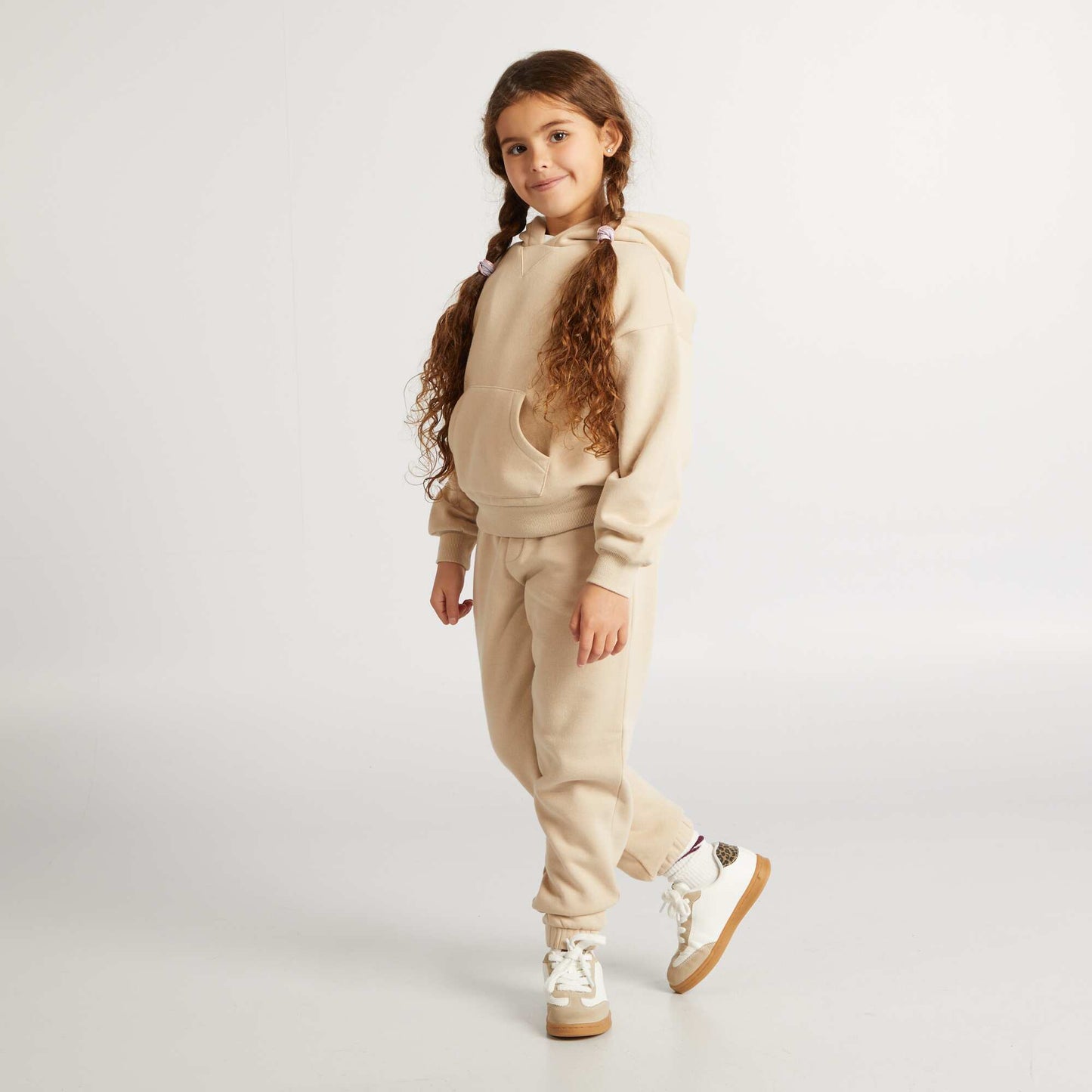 Plain hoodie BEIGE