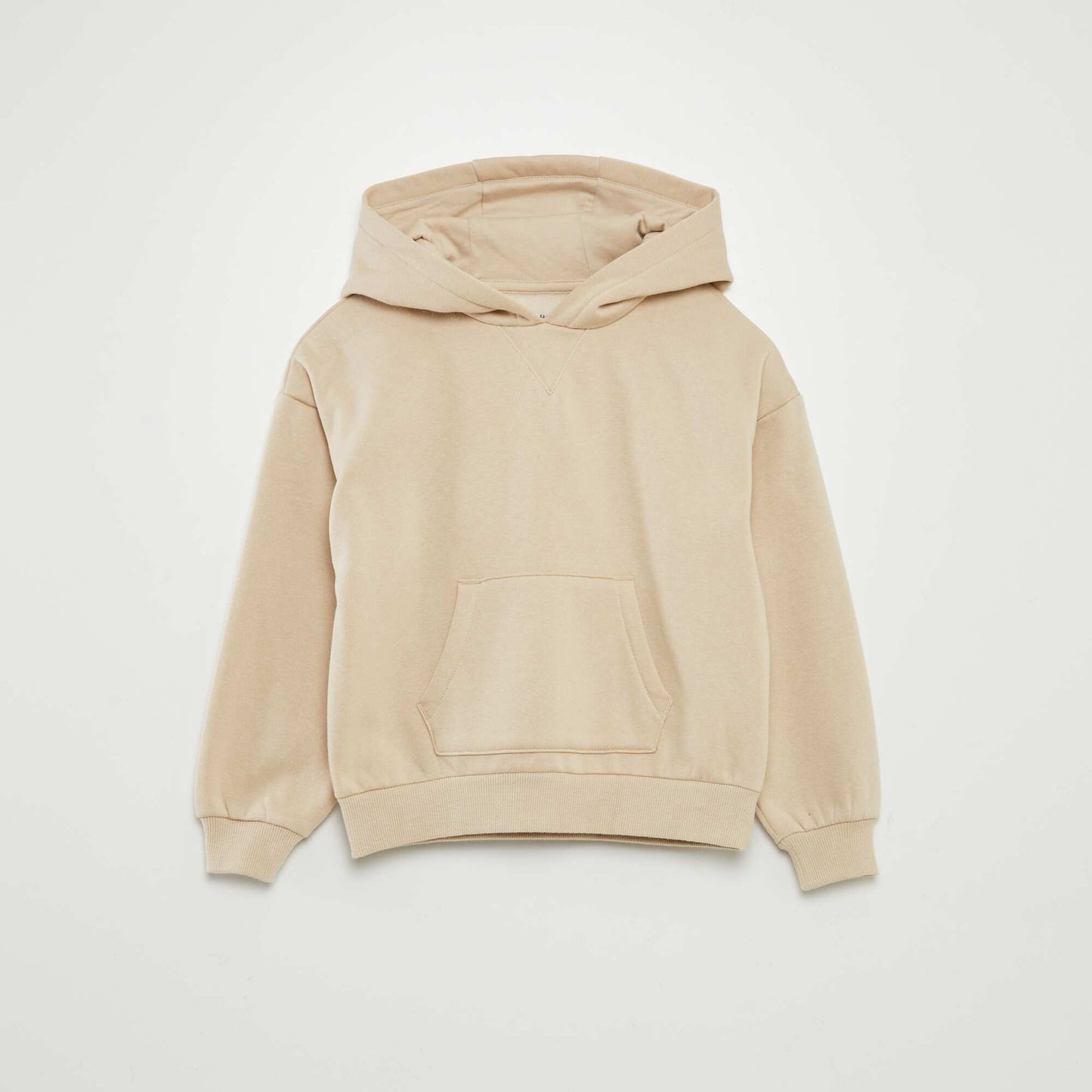 Plain hoodie BEIGE