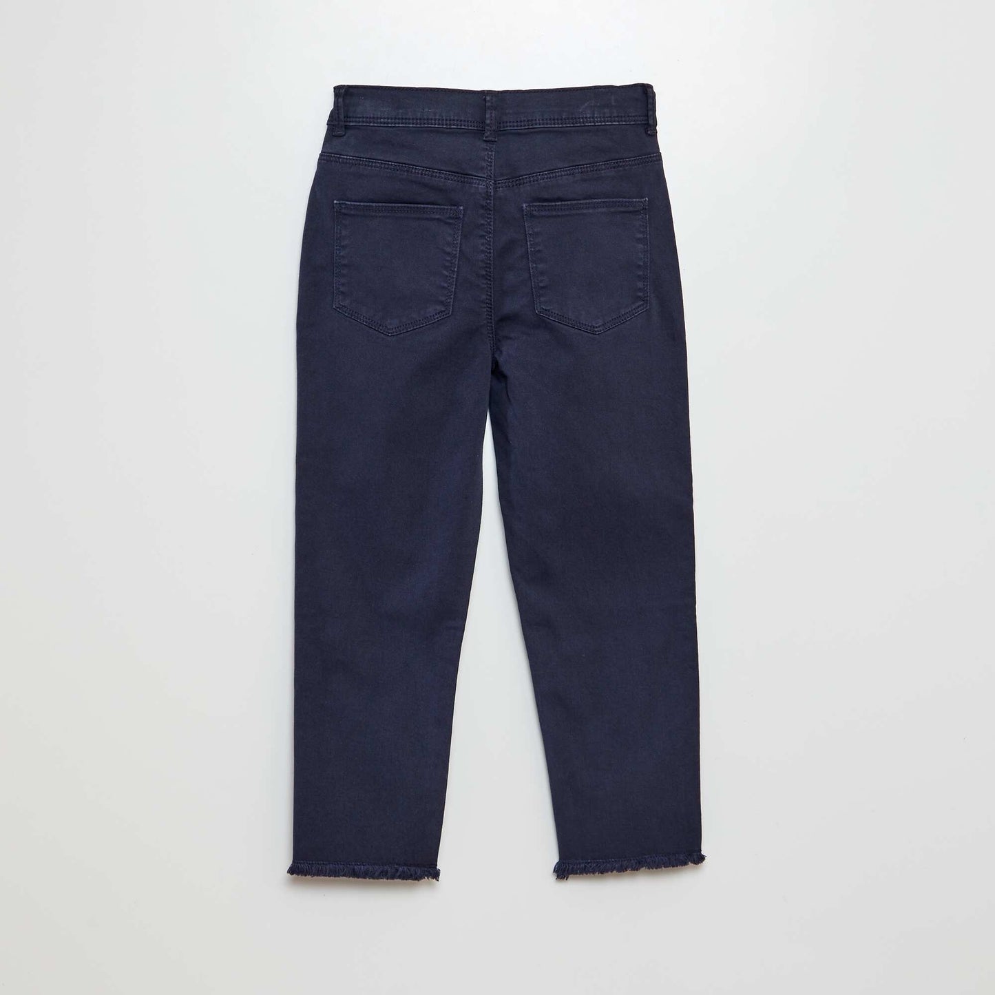 Skinny cropped trousers BLUE