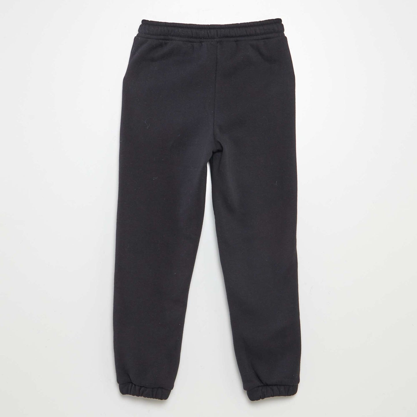 Sweatshirt fabric joggers BLACK