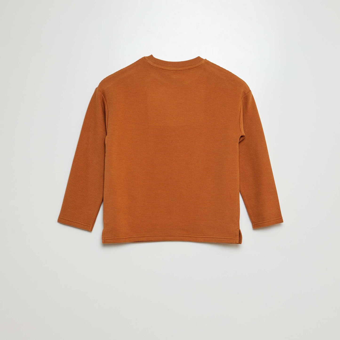 Ottoman T-shirt BROWN