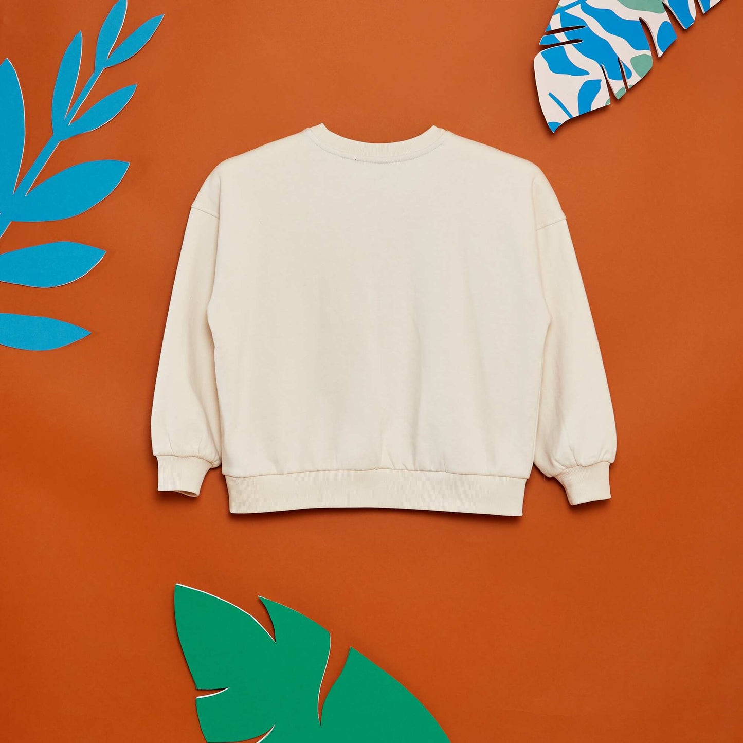 Printed sweatshirt - Grafik Edition WHITE