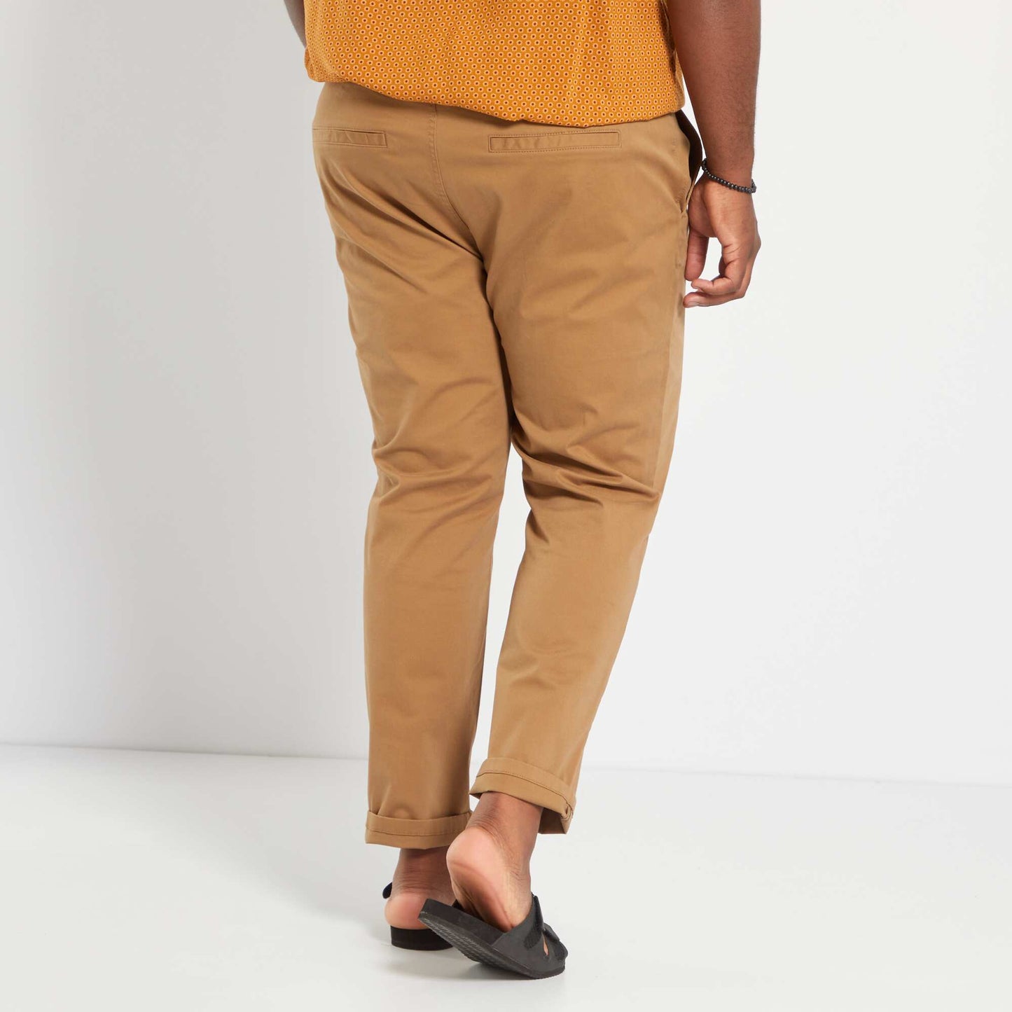 Slim-fit chinos - L32 brown