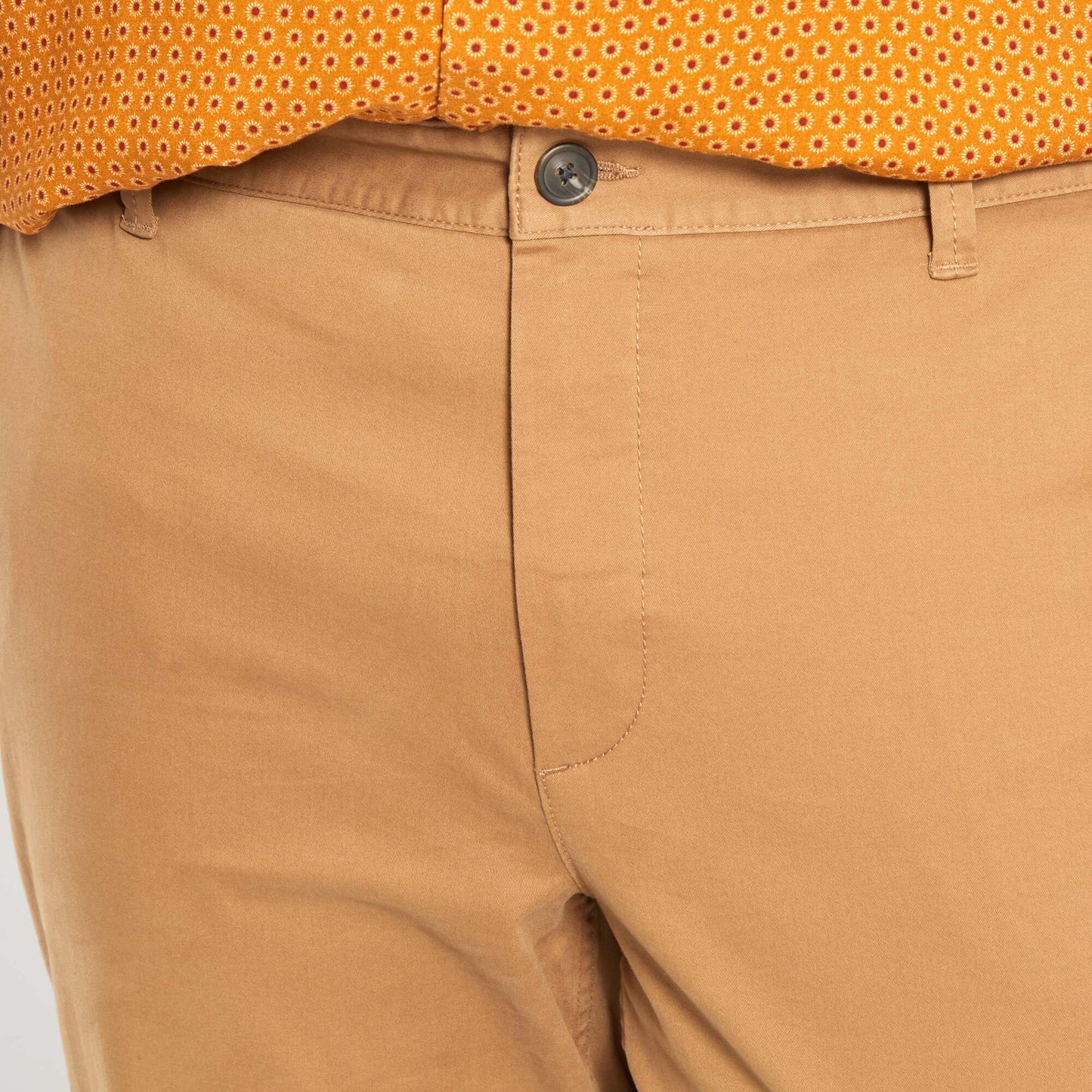 Slim-fit chinos - L32 brown