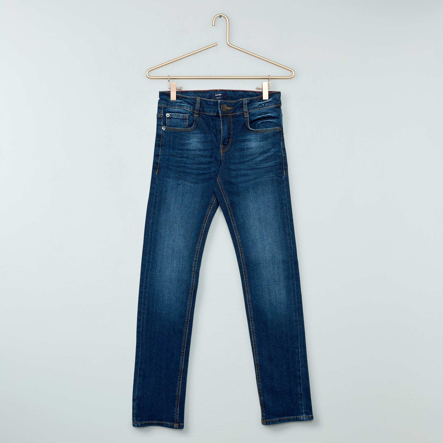 Eco-design slim-fit jeans raw