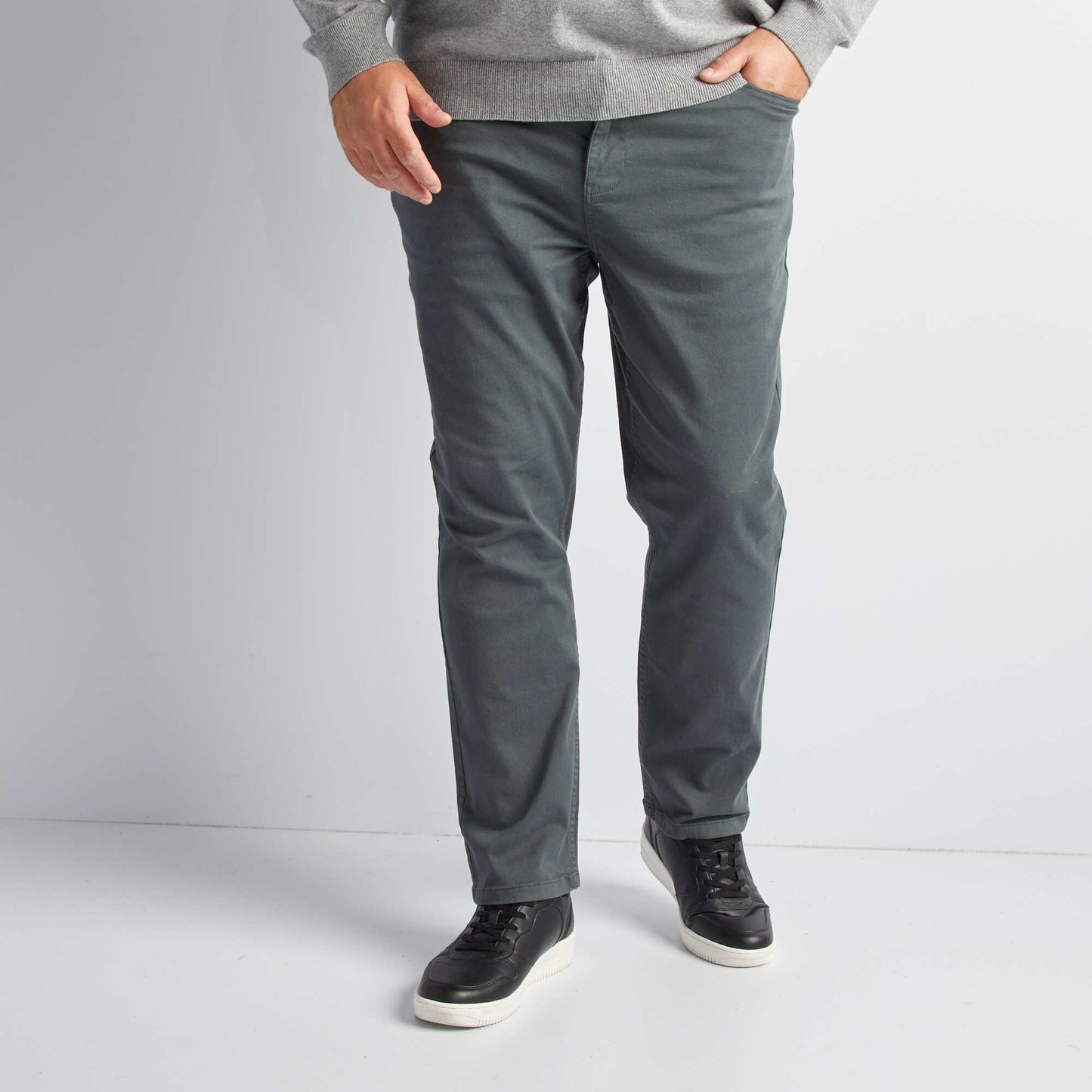 Slim-fit L32 trousers GREEN