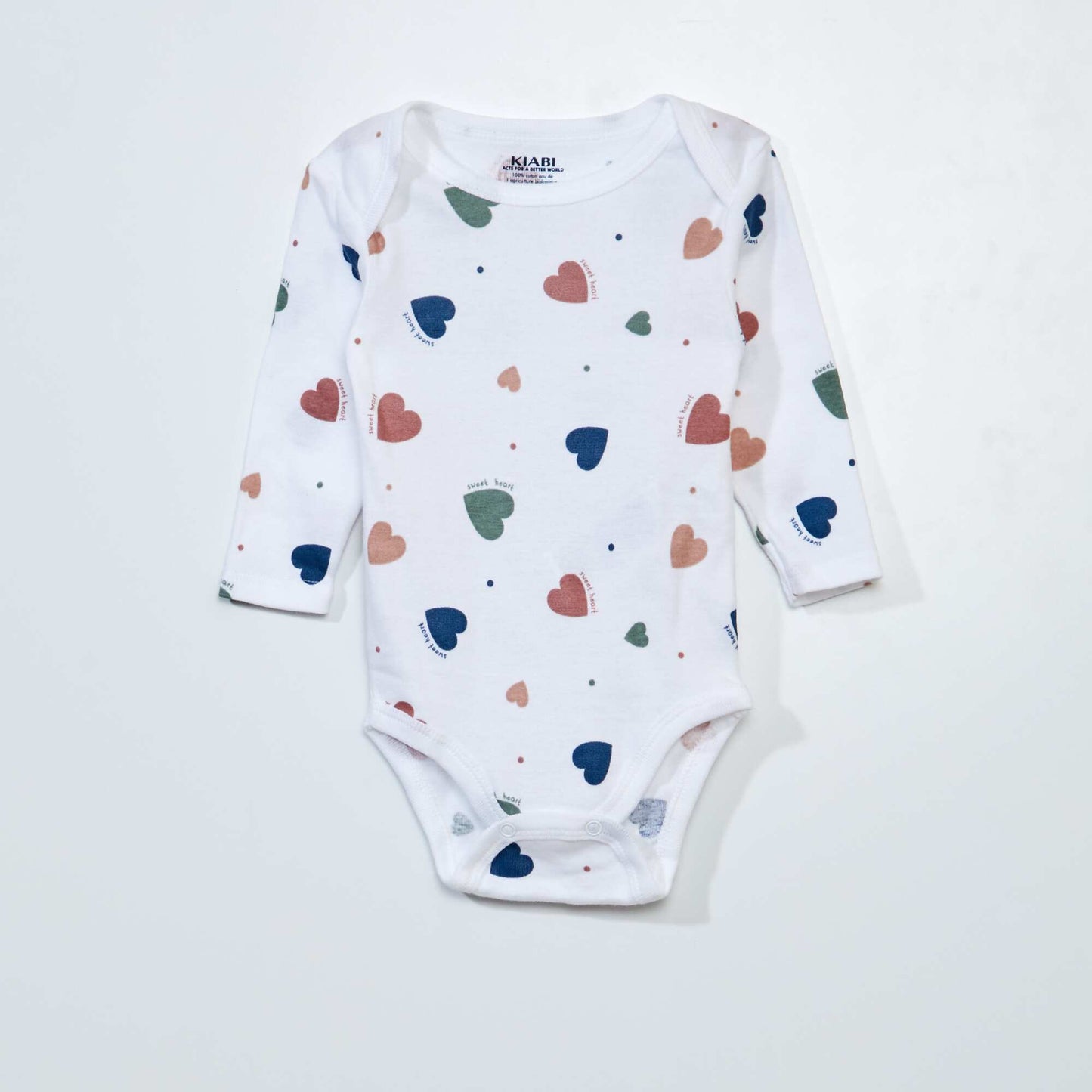 Pack of 3 long-sleeved bodies GIRL NEWS