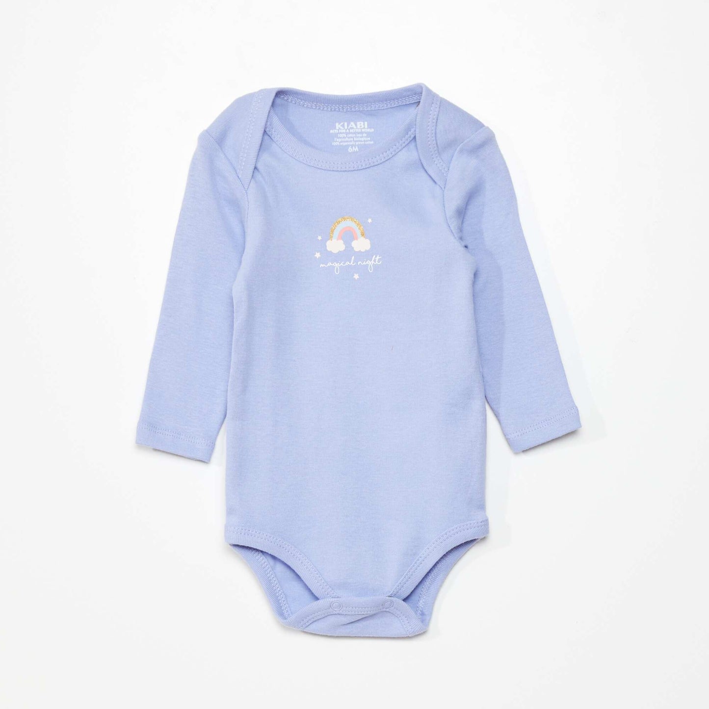 Pack of 3 long-sleeved bodies LUDI GIRL