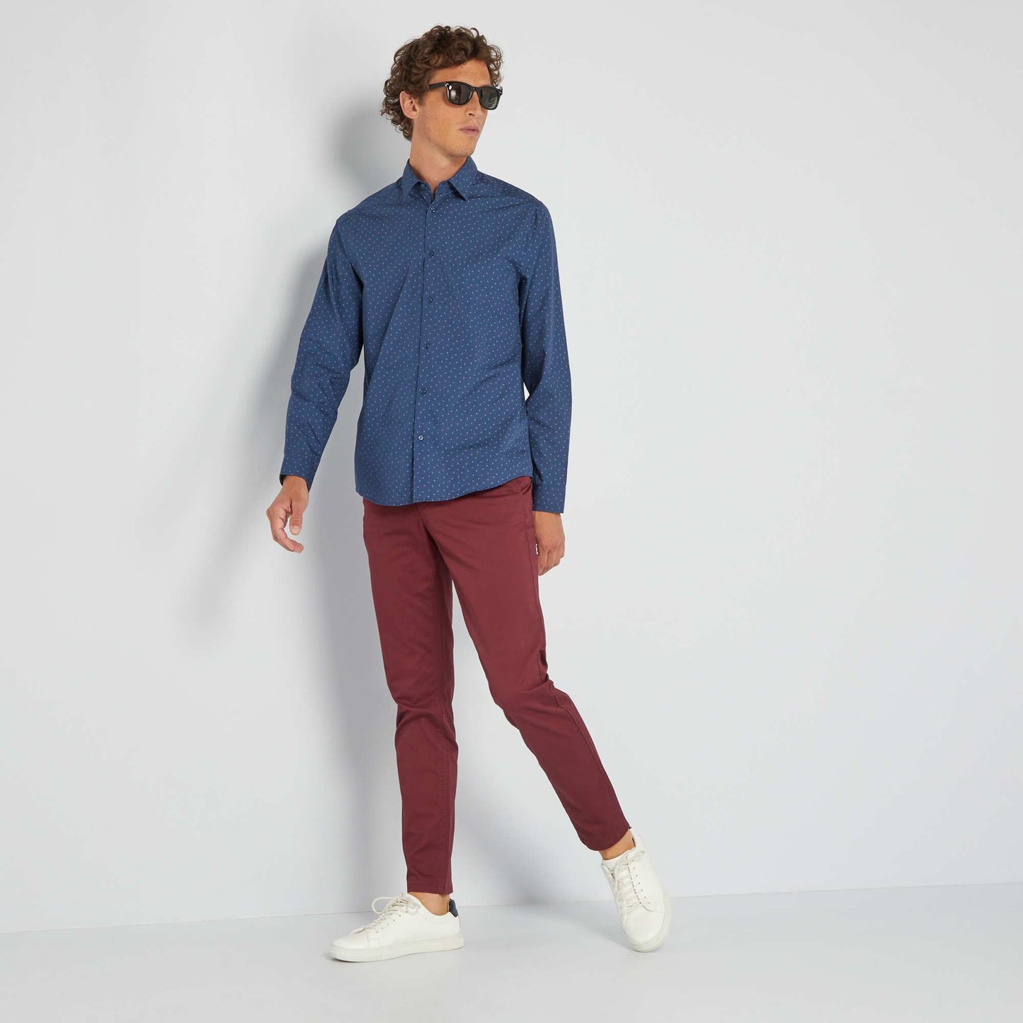 Regular-fit shirt BLUE