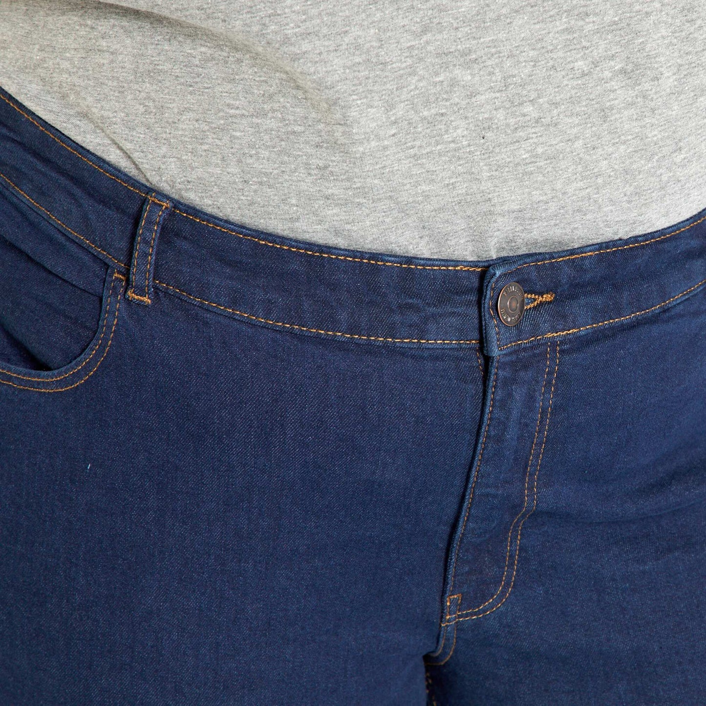 Regular stretch denim jeans BLUE