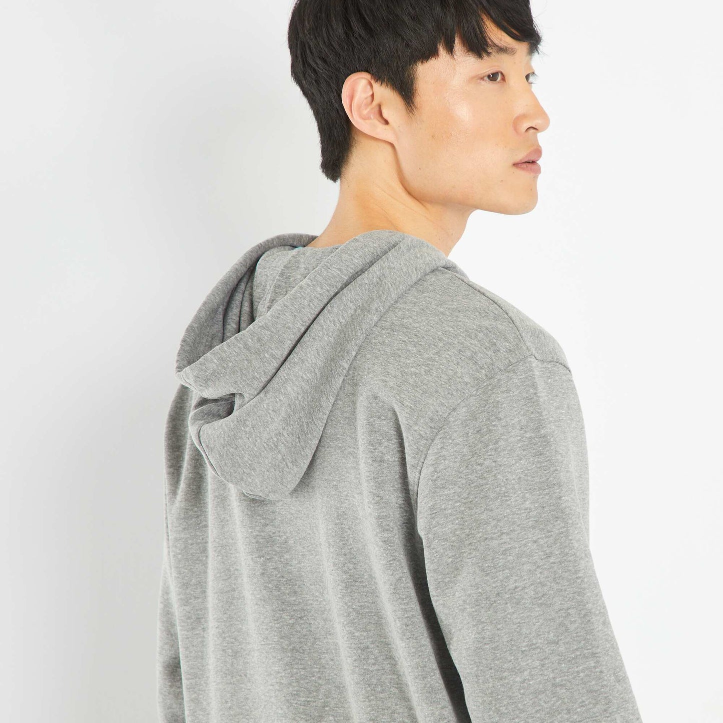 Zip-up hoodie GREY