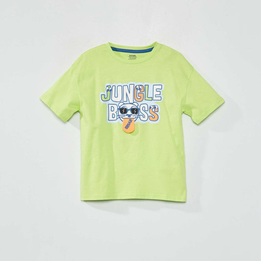 Fun jersey T-shirt GREEN