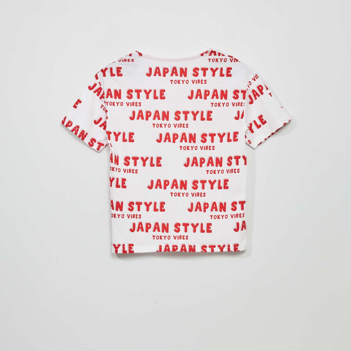 Japan print T-shirt WHITE