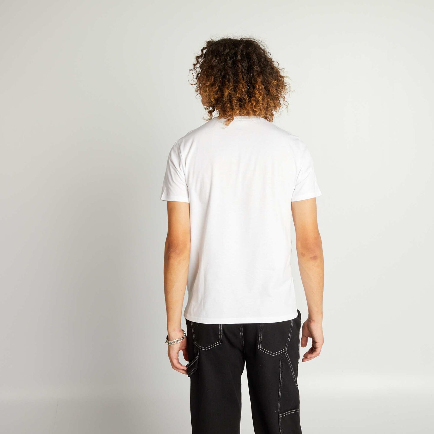 Printed jersey T-shirt NEWYOKO