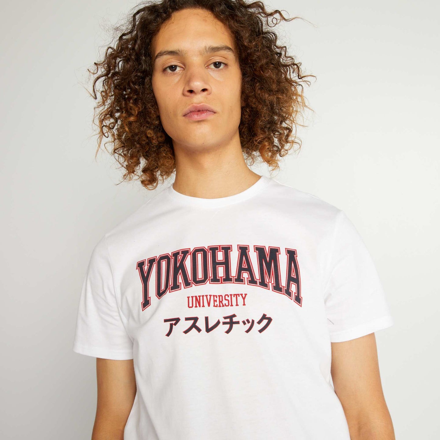 Printed jersey T-shirt NEWYOKO
