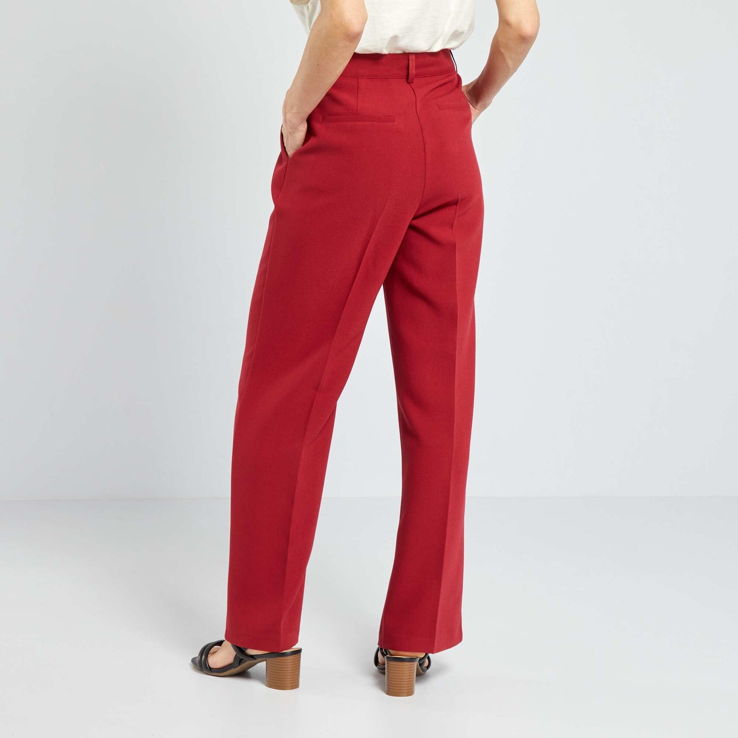 Tailored trousers ME_ROUGEVE