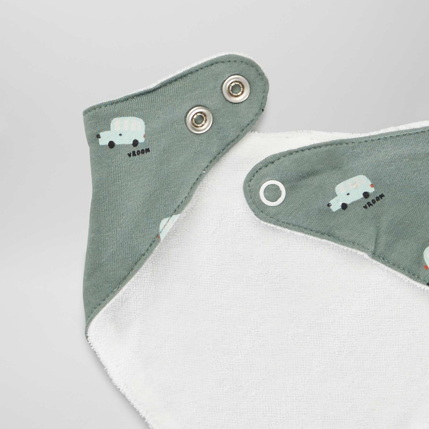 Pack of 3 triangle bibs SET BOY